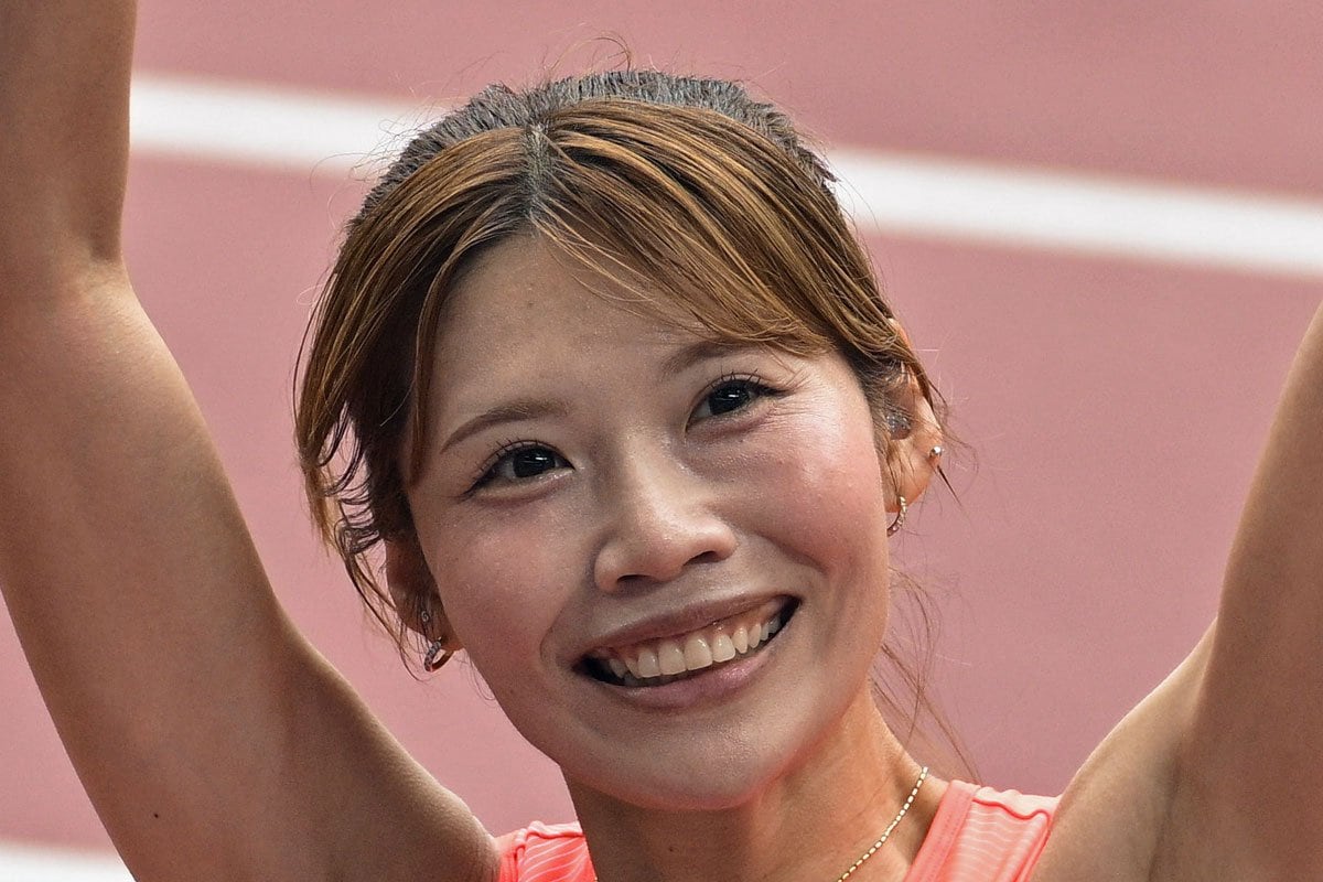 写真：【陸上】中島ひとみが立て続けに大会新記録 向かい風で12秒75