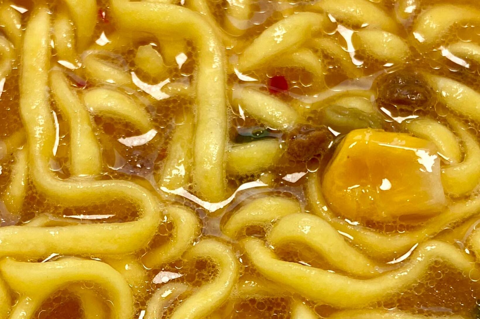 フライめんの密度に驚きました