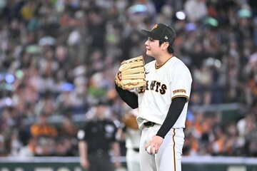初被弾にぼう然の竹丸