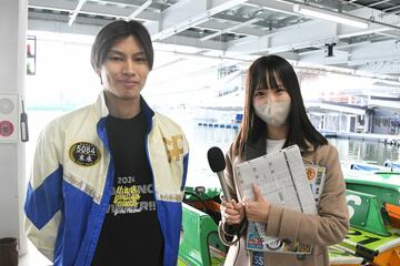 末永和也（左）と星奈美紗希