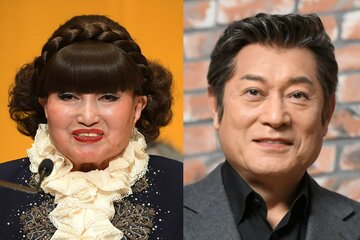 黒柳徹子(左)と松平健