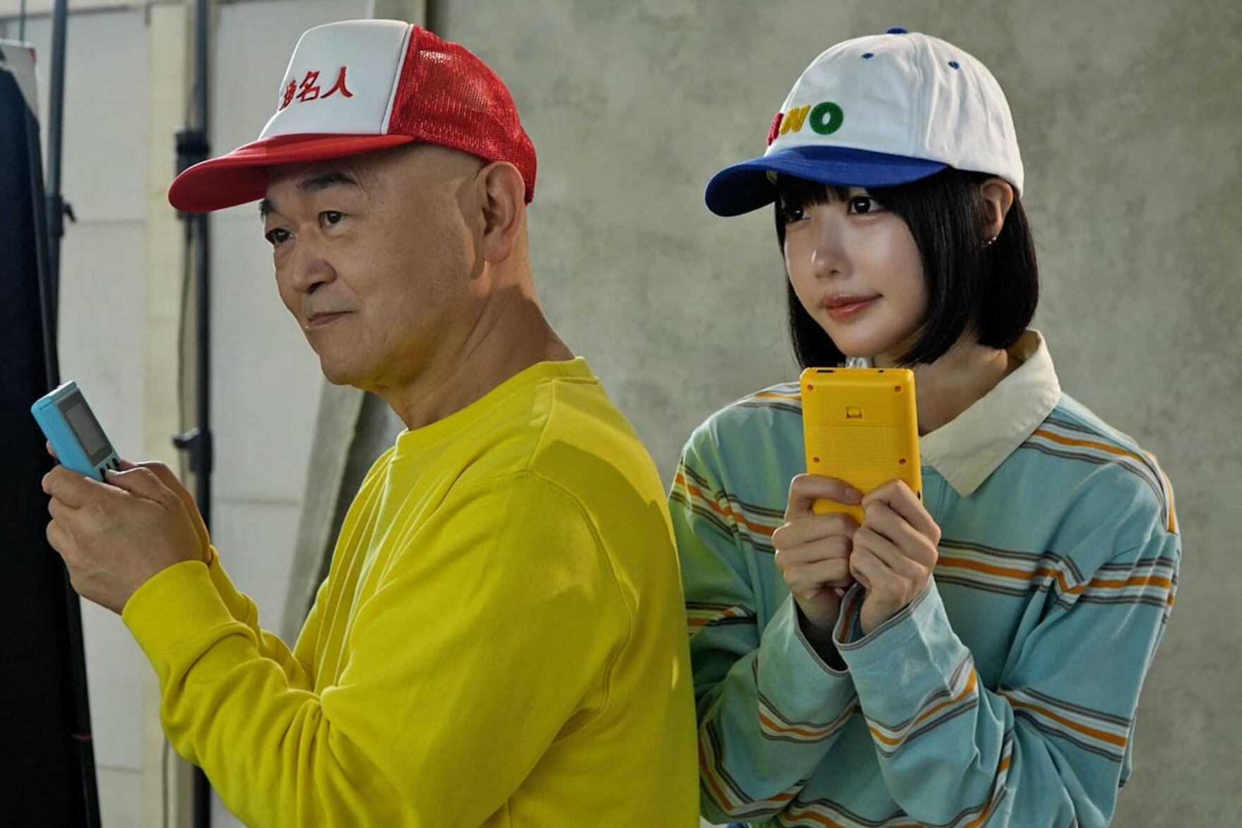 高橋名人（左）とあの