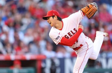 新記録で３勝目を挙げた大谷(ロイター＝USA　TODAY　Sports)