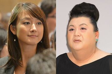 大島由香里アナ（左）とマツコ・デラックス