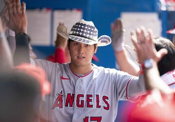  エンゼルス・大谷（ロイター＝USA TODAY Sports）