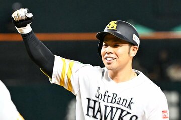 いきなり快音をたたき出したソフトバンク・近藤健介