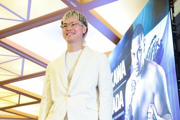 会見に出席した那須川天心