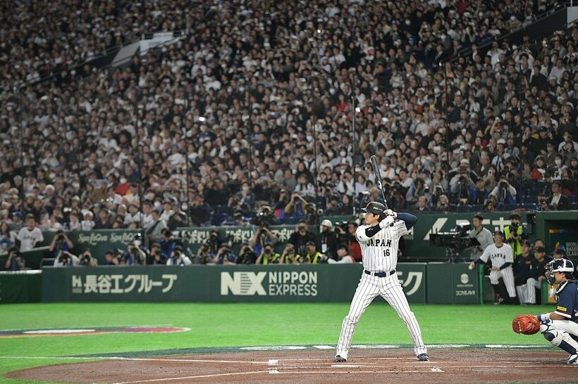 注目を一身に集める大谷翔平