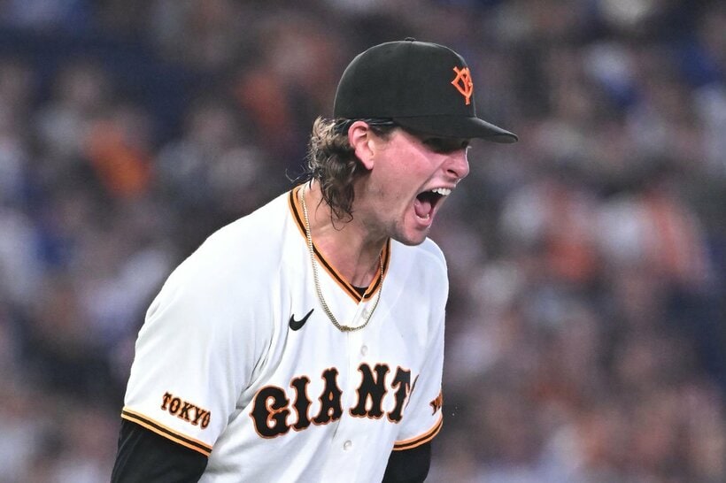 三振を奪った後に吠えるなど、気合十二分だった巨人・ウィットリー