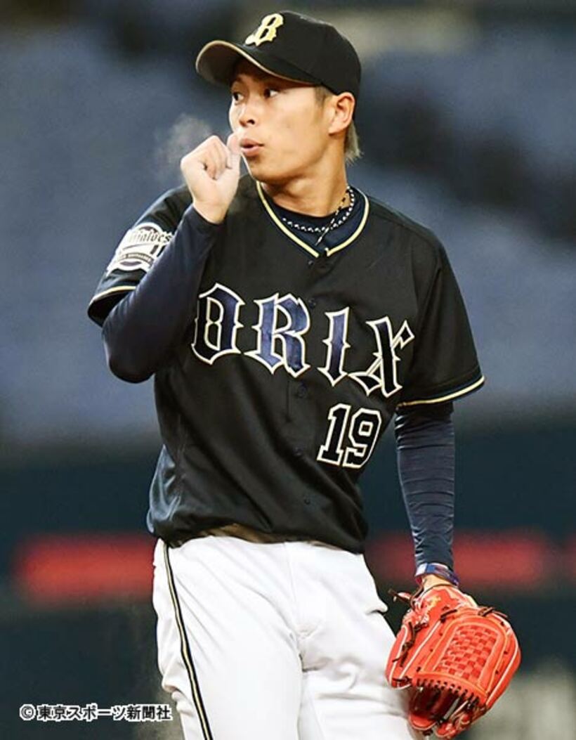  オリックスのエース山岡