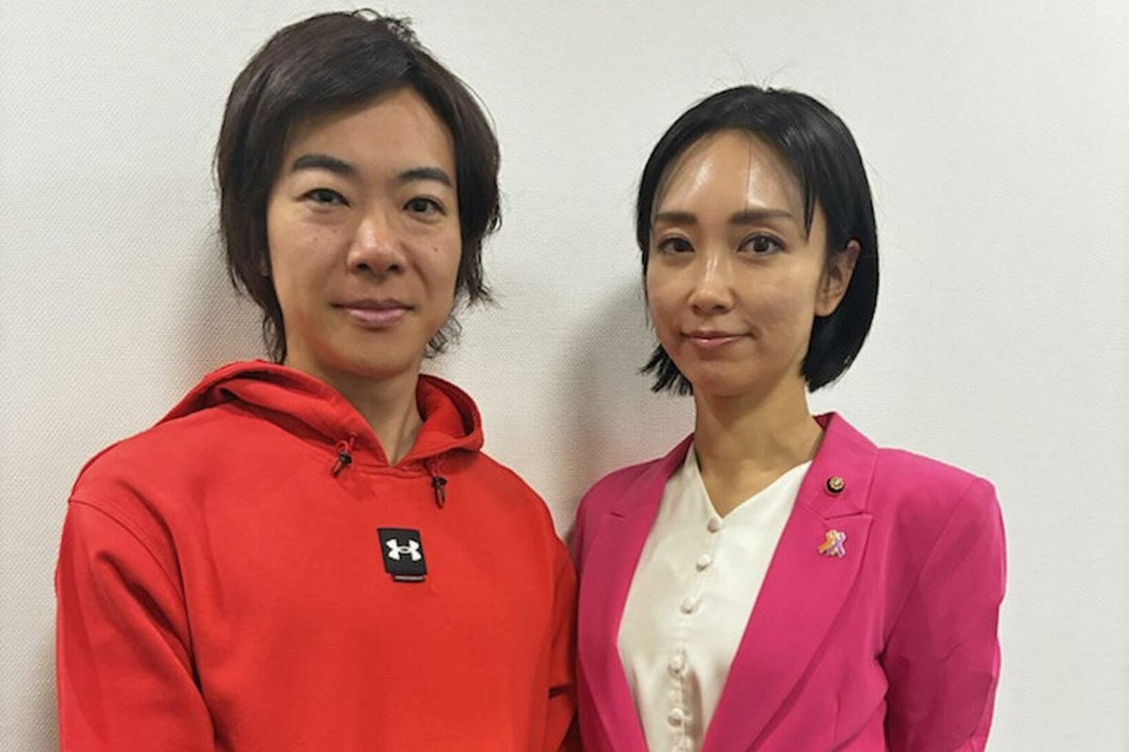 音喜多駿氏（左）と三次由梨香氏