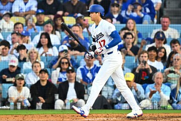 四球を選んだ大谷翔平