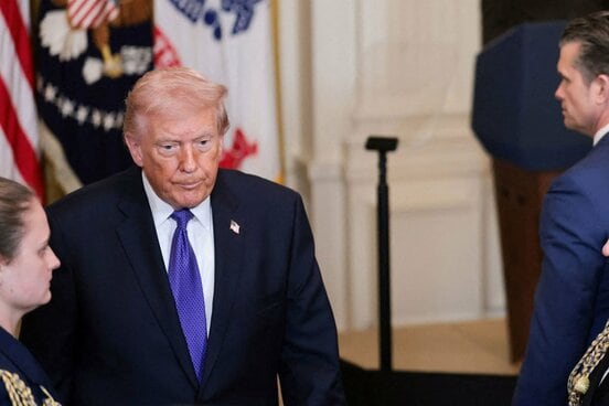 トランプ大統領（ロイター）