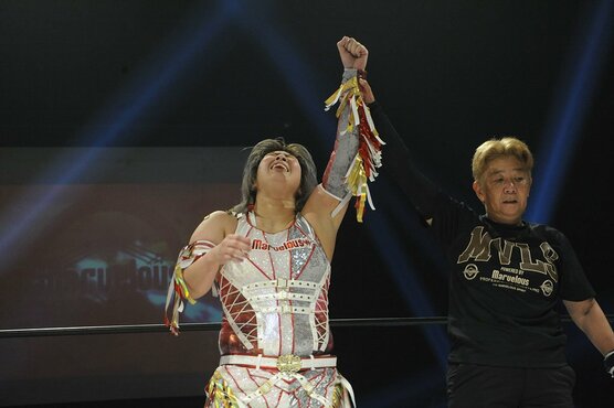 長与と決別した彩羽匠（マーベラスプロレス提供）