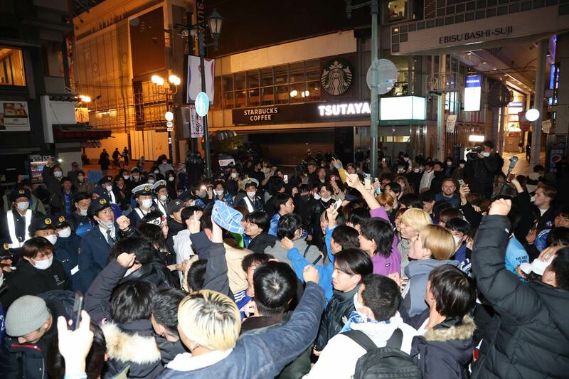 松井一郎大阪市長　節度あるサッカー応援を改めて呼びかける「最後まで安全に楽しんで」 | 記事 | 東スポWEB