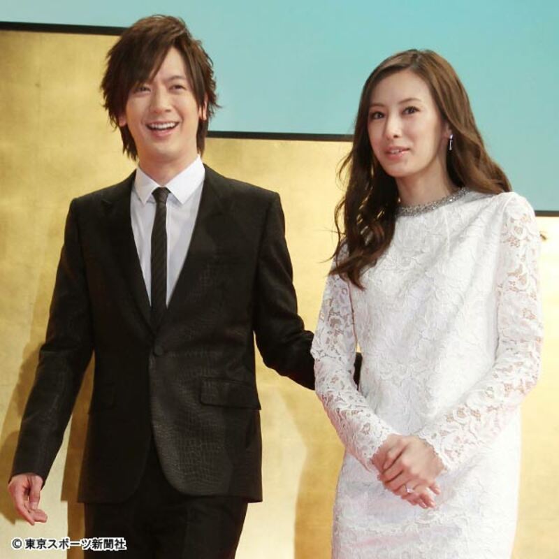  ＤＡＩＧＯ（左）と北川景子