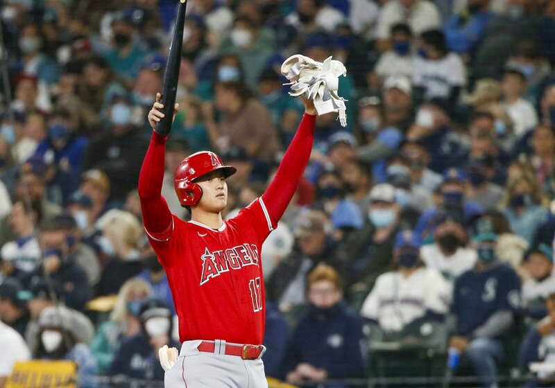  止まらない大谷（ロイター）