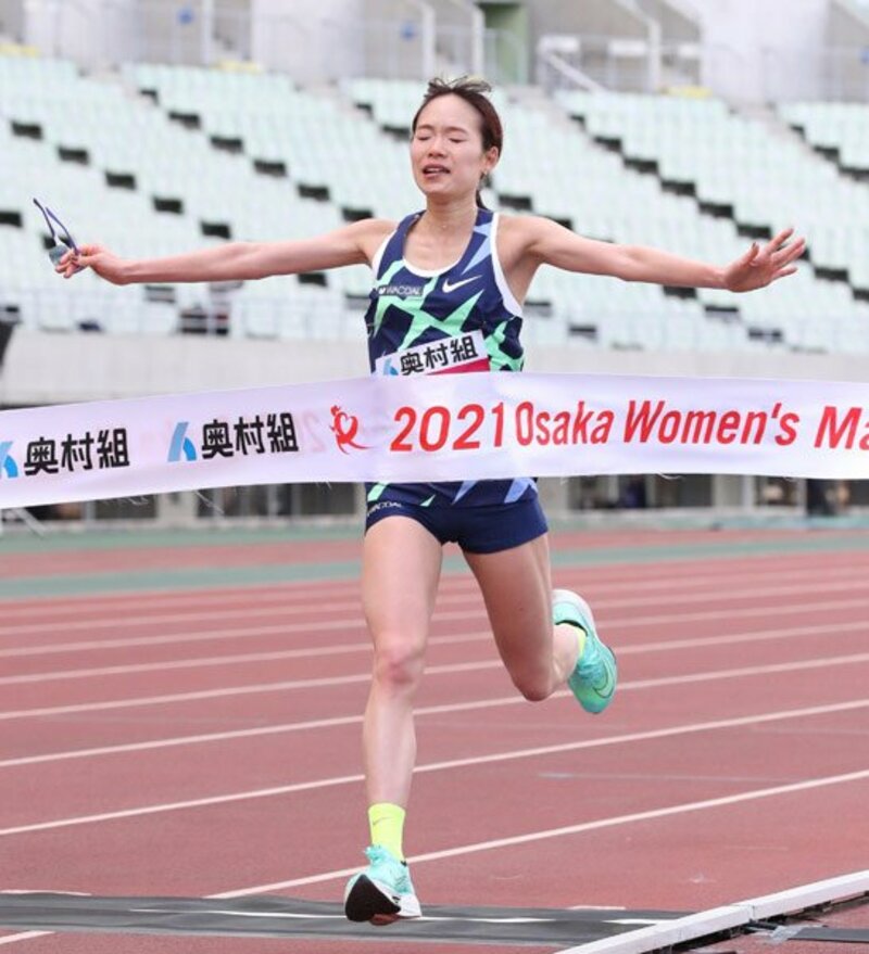  優勝した一山麻緒（代表撮影）