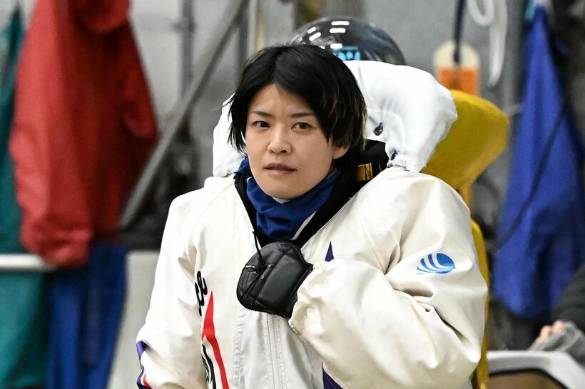 トライアル第１戦の１２Ｒを圧勝した遠藤エミ