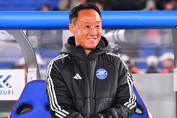 百年構想リーグの開幕戦で、勝利を収めたＪ１町田の黒田監督