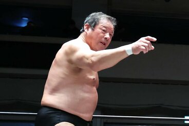 ウルフアロンとの初対決が決まった藤波辰爾