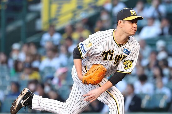 ６回１失点と好投した阪神・大竹