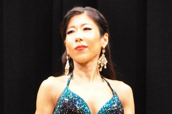 大会ではアピールポイントのくびれも評価された森川真奈美
