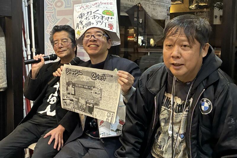 （左から）審査員の竹本氏、中沢氏、山口氏