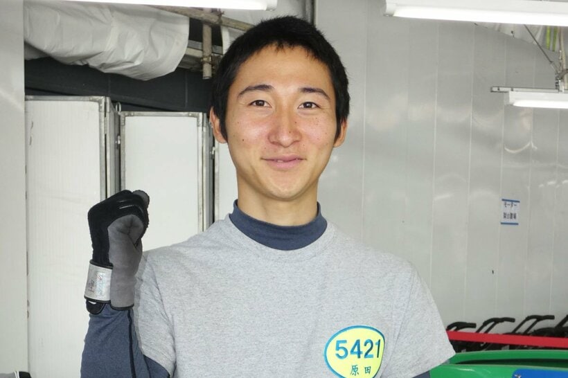 地元で気合十分の原田朱理
