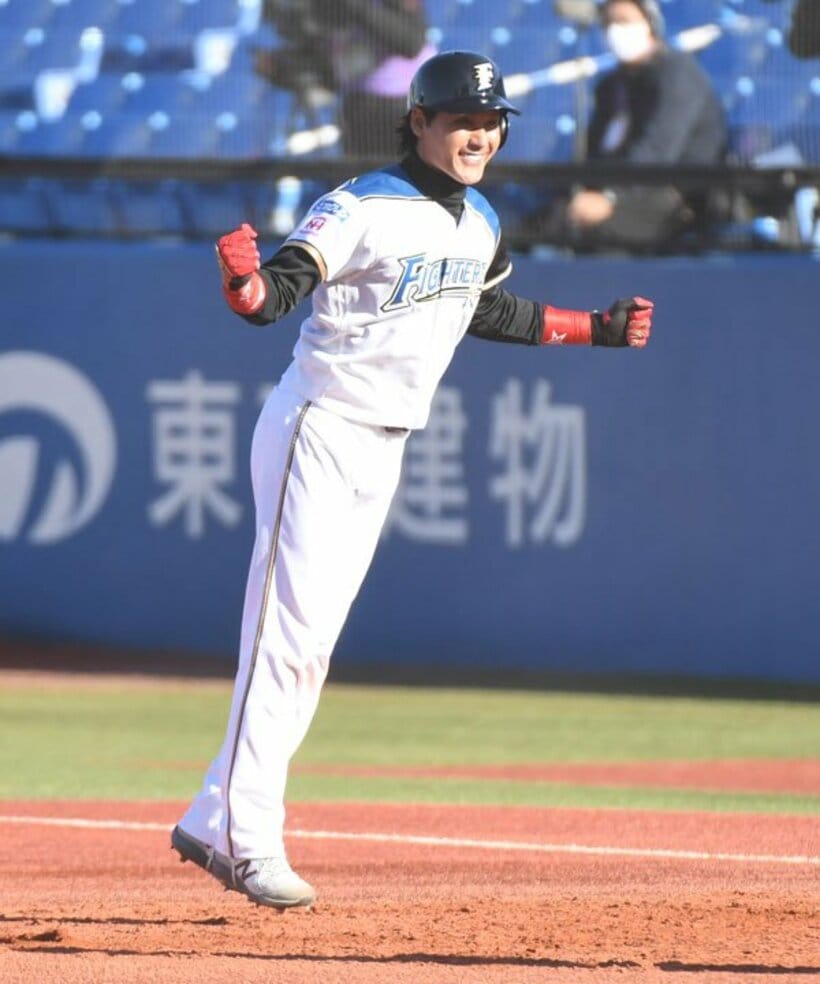  トライアウトで適時打を放つ活躍を見せた新庄氏
