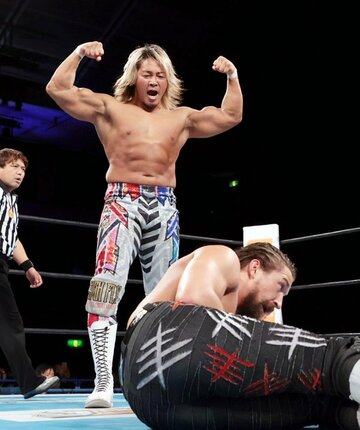  貫禄を見せつけた棚橋（上）