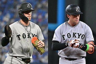 G打線の中軸を担うキャベッジ（左）とダルベック