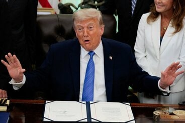 トランプ大統領(ロイター)