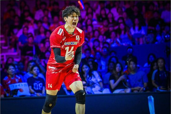 18得点をマークした石川祐希(Volleyball World提供)