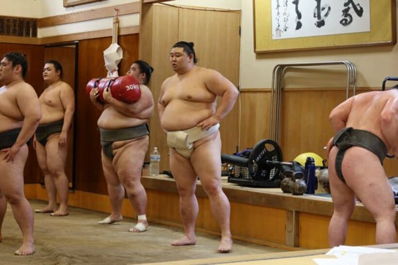  １１月場所へ稽古を再開した正代