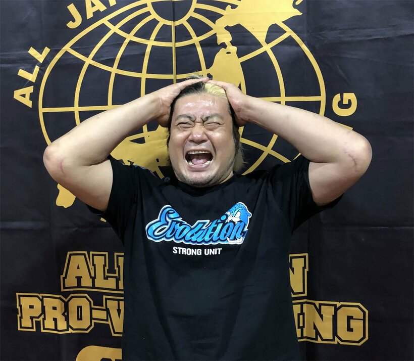  体の変調を訴えた諏訪魔