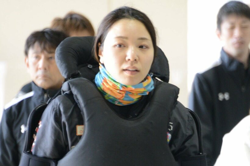 好発進に安堵の表情の大山千広　