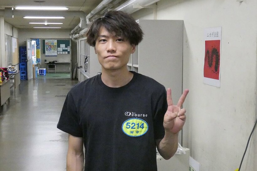 勝負駆けをクリアした田中宏典