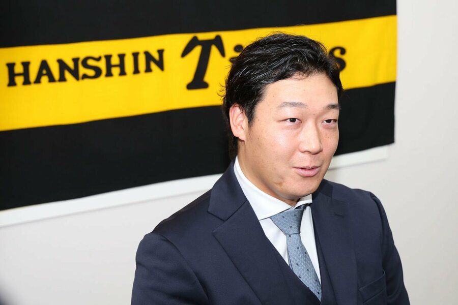 更改交渉で「テラス席設置」を訴えた阪神・大山悠輔