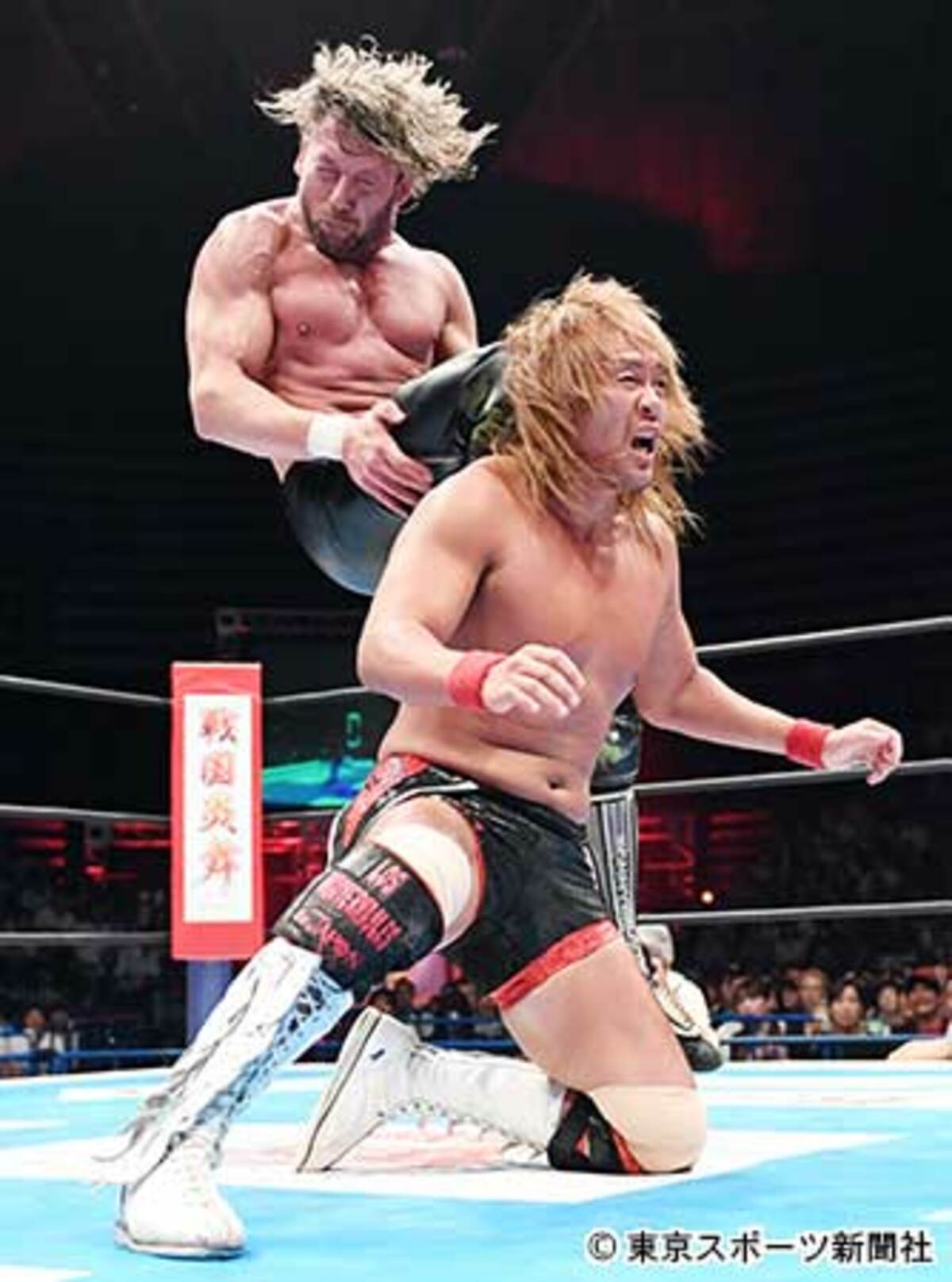 内藤哲也 & ケニーオメガ ソフビ2体セット　AEW 新日本プロレス シンニチプレミアムストア】16dソフビコレクション「新日本プロレス