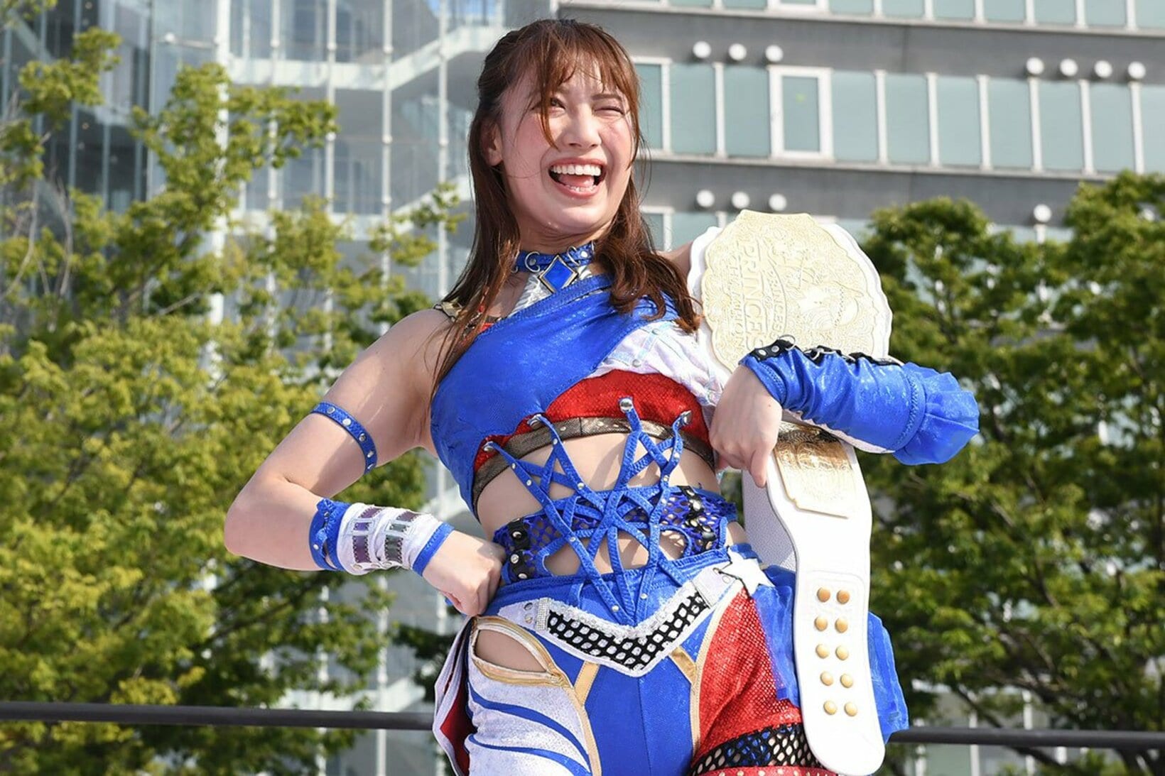 ＴＩＦプロレスのリングで躍動した荒井優希