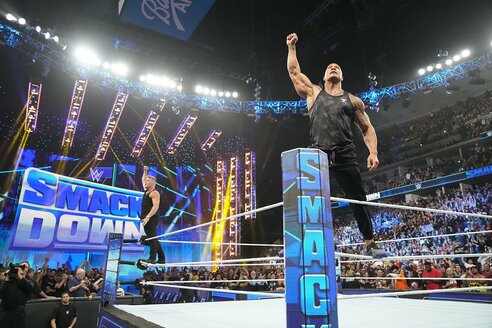WWE」ハリウッドスターの「ザ・ロック」ドウェイン・ジョンソンが