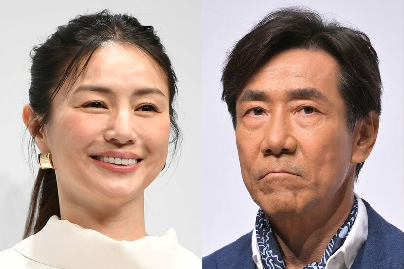 井川遥と岸谷五朗
