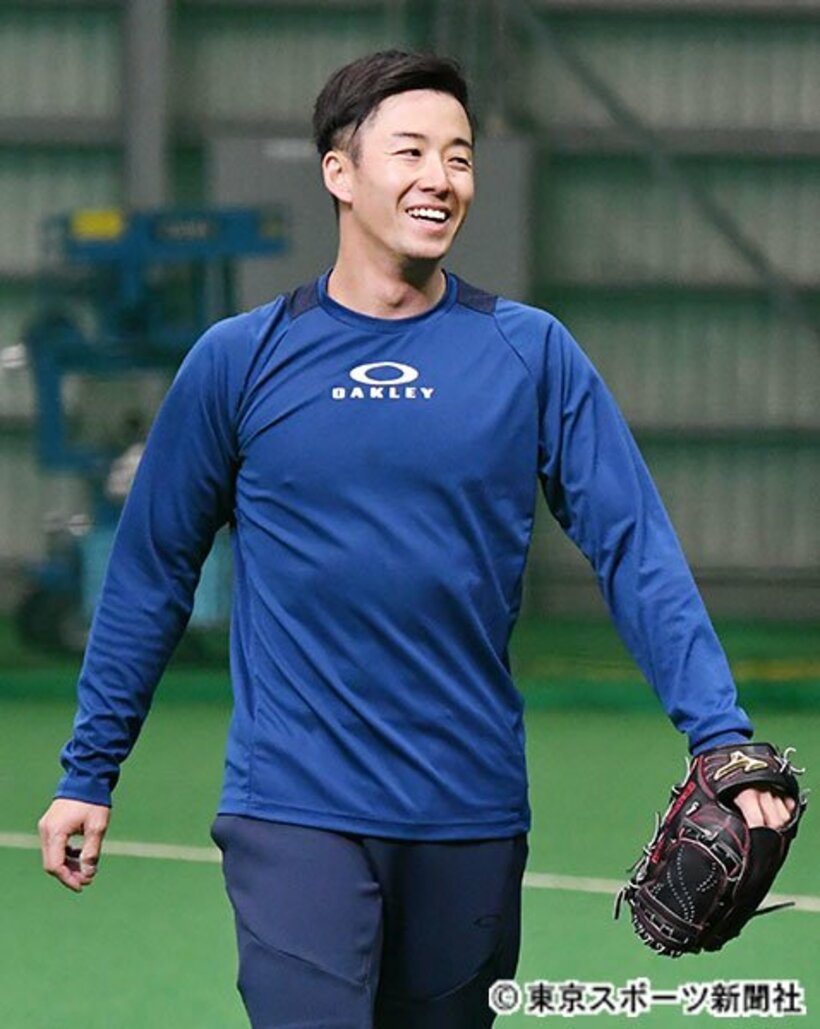  結婚を決め笑顔の佑ちゃん