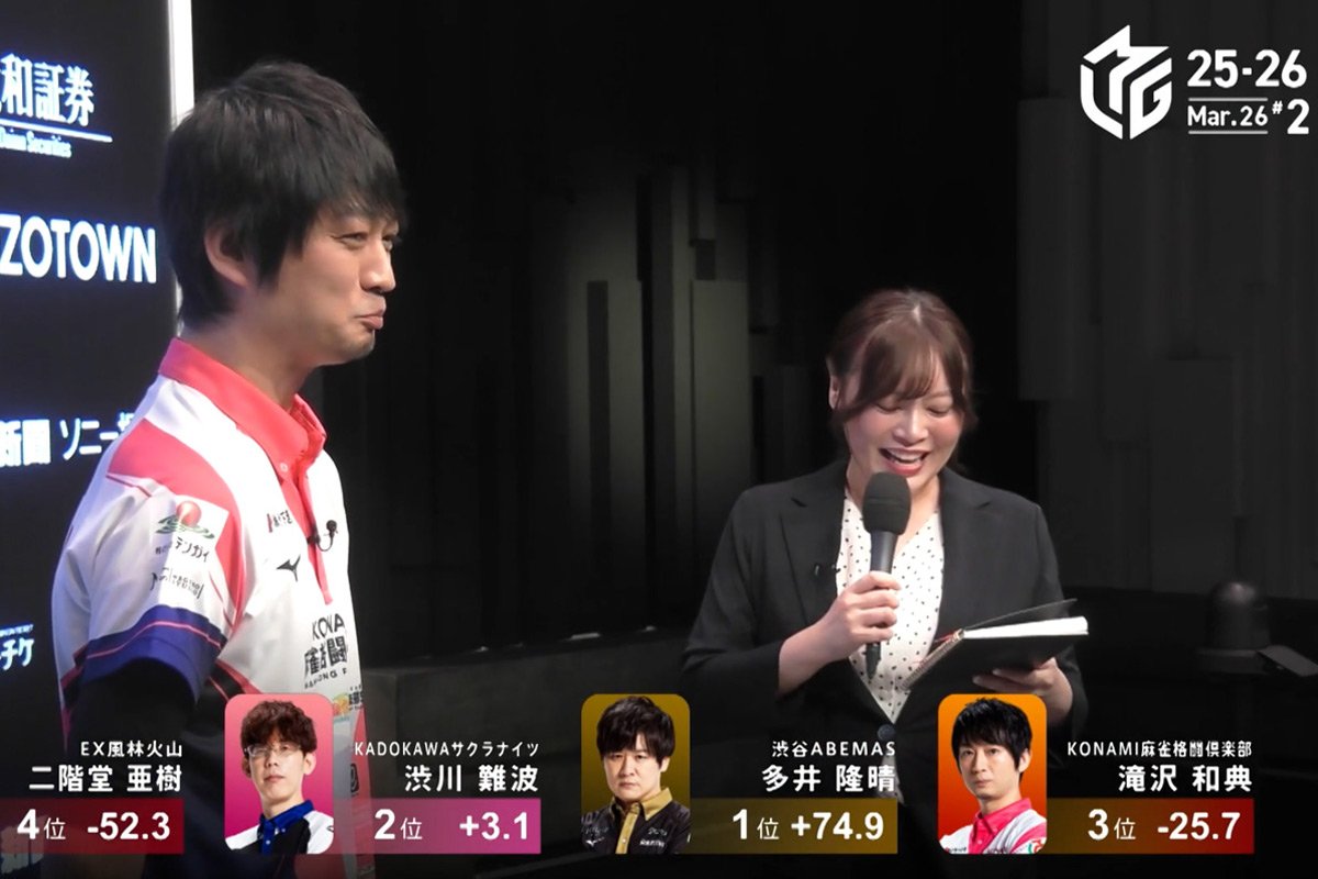 Mリーグ】滝沢和典が口にした佐々木寿人〝準備サボリ疑惑〟をまつかよ