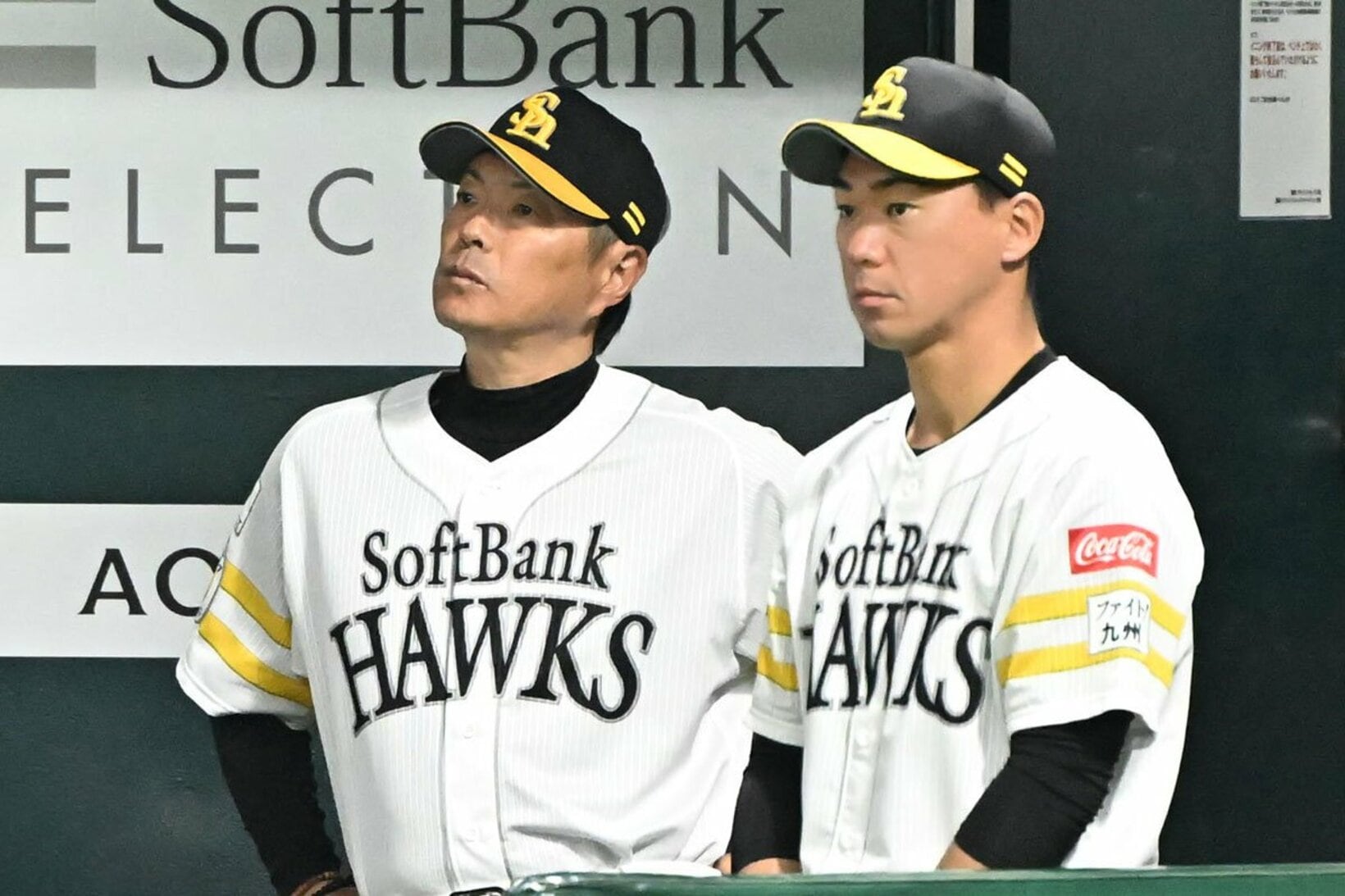 小久保裕紀監督と長谷川勇也打撃コーチ