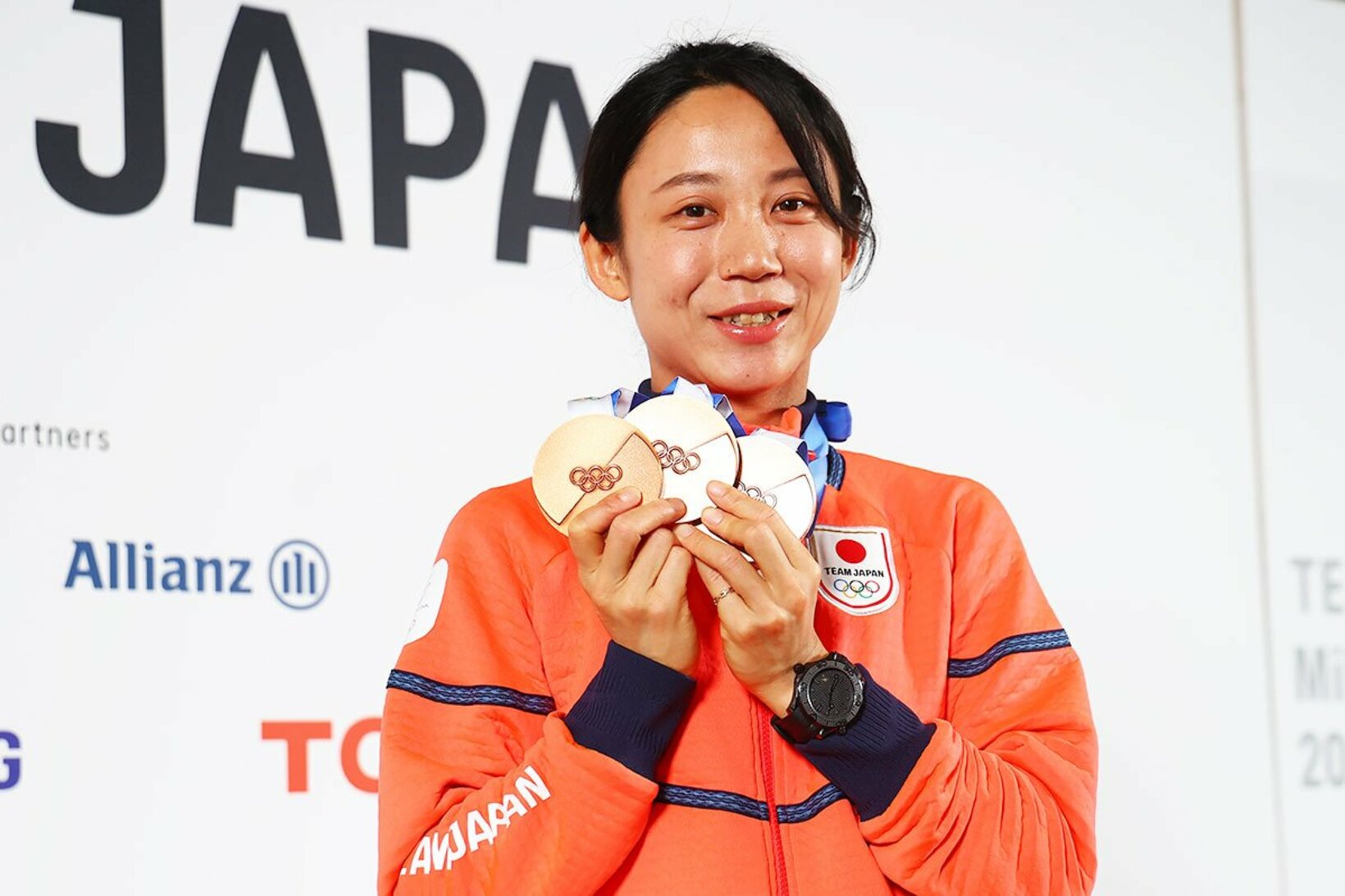 ミラノ五輪で銅メダル３つを獲得した高木美帆