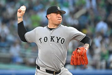２か月半ぶりに先発した巨人・マタ