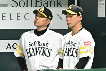 小久保裕紀監督と長谷川勇也打撃コーチ