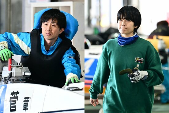 伸び無双が魅力の菅章哉(左)と、女王の風格が増すばかりの遠藤エミ